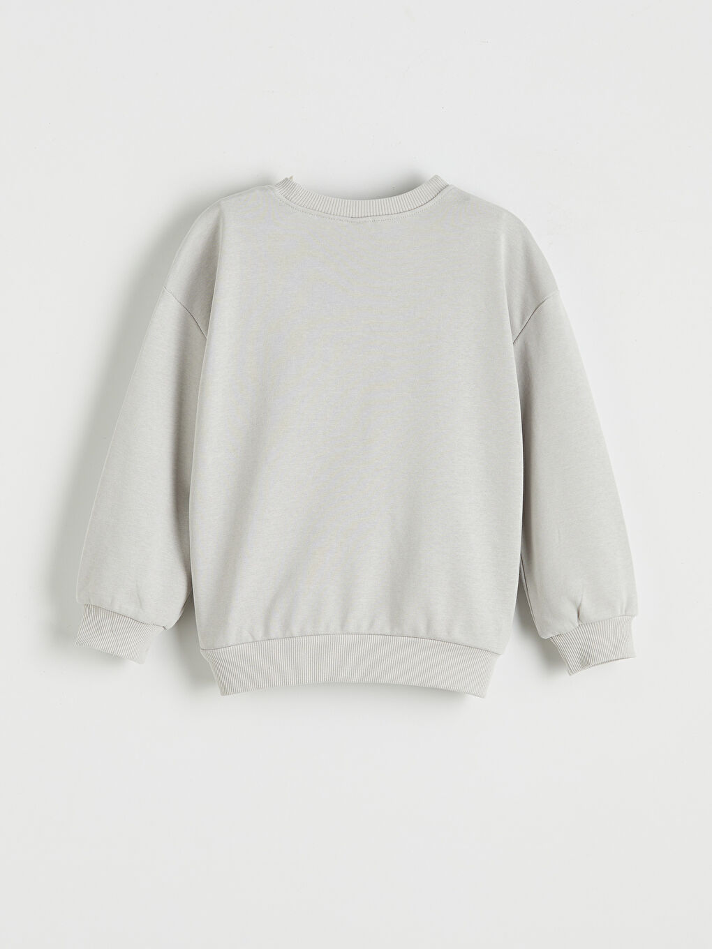 Gri Spider-Man Baskılı Erkek Çocuk Sweatshirt-1