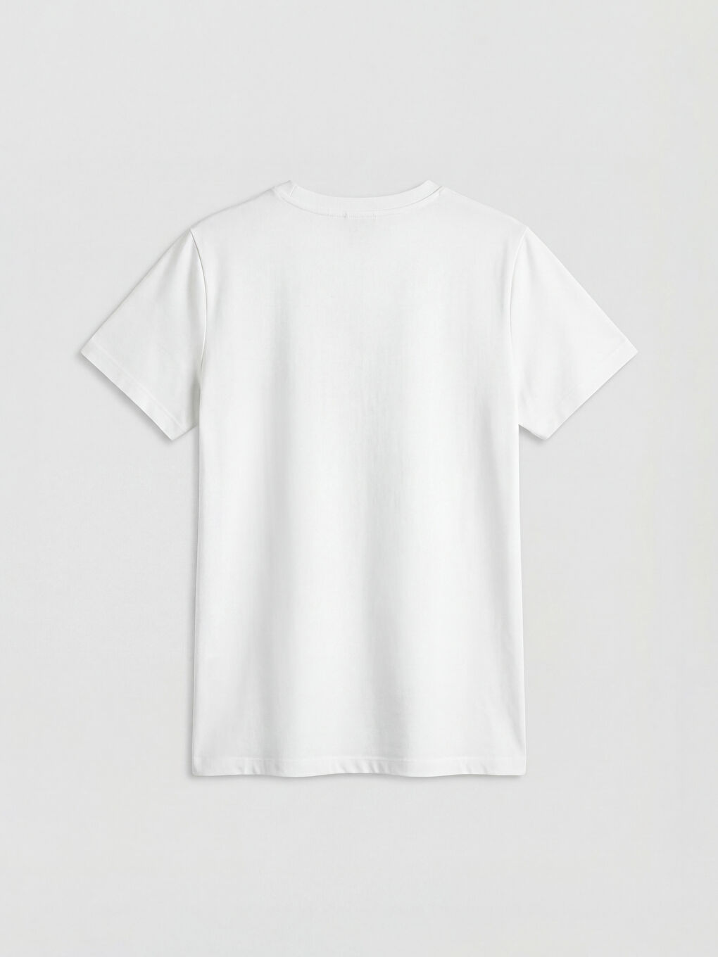 Woman ECRU T-Shirt-5