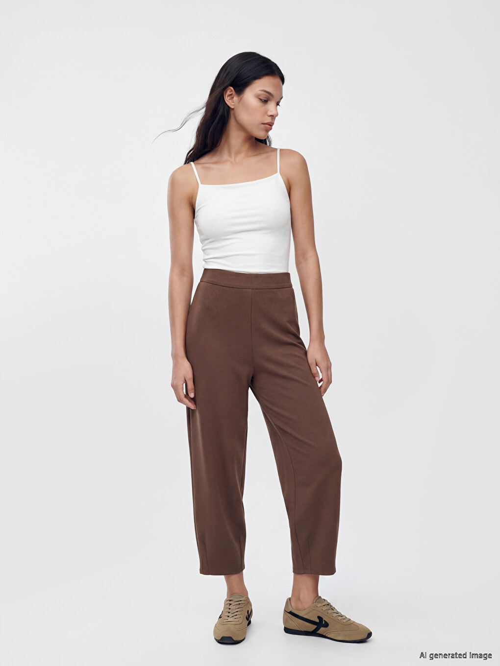 Pantaloni De Trening Maro Femeie