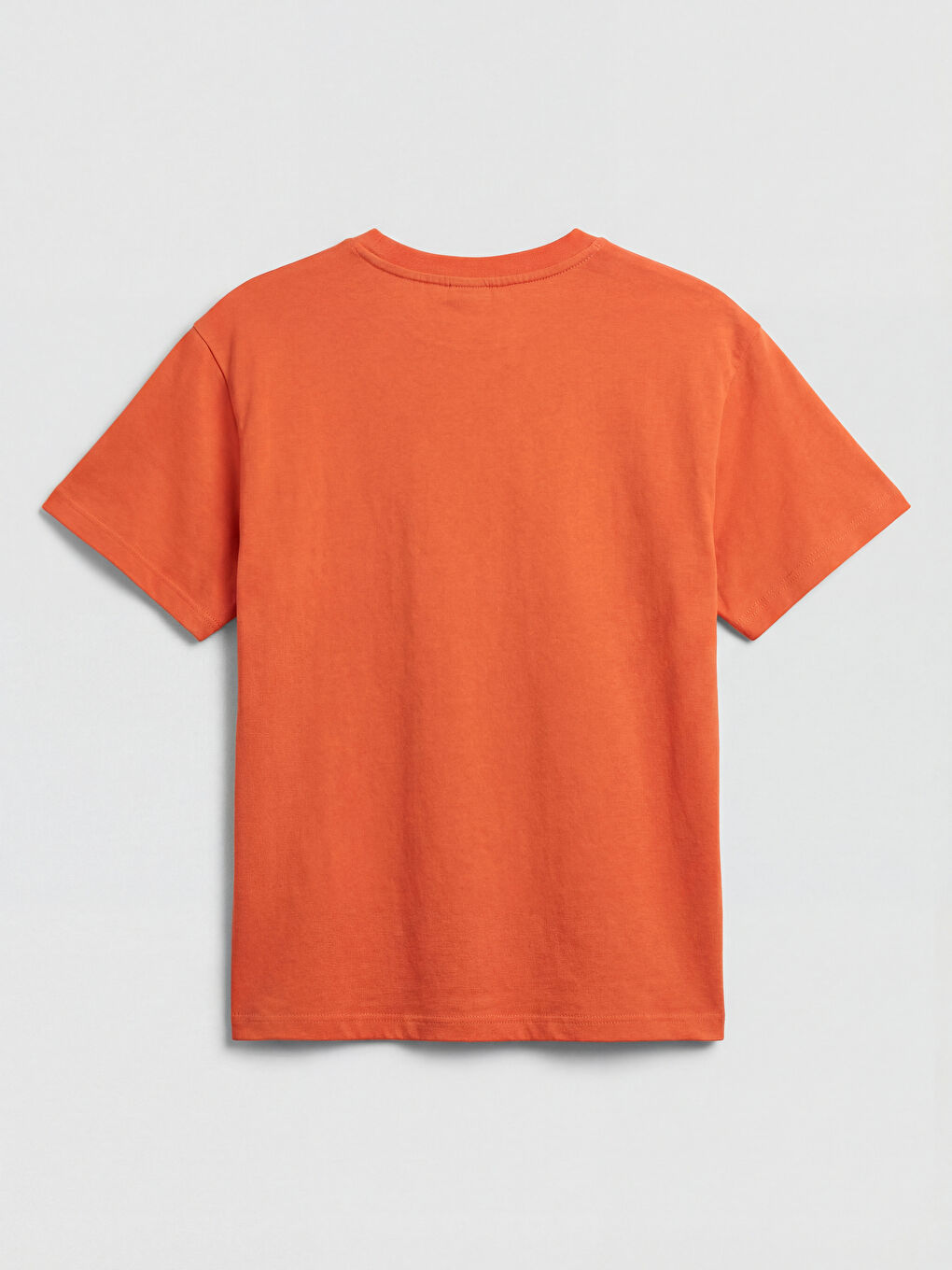 Crew Neck Embroidered Girls' T-Shirt-1