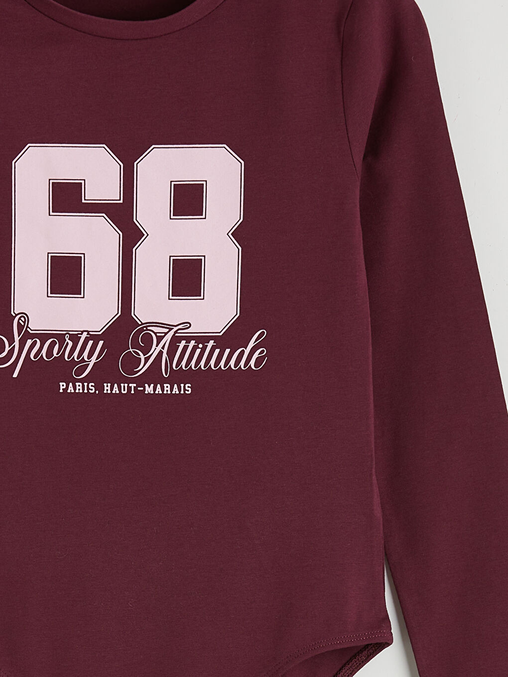 Mürdüm Paris Baskılı Kız Çocuk Çıtçıtlı Body-2