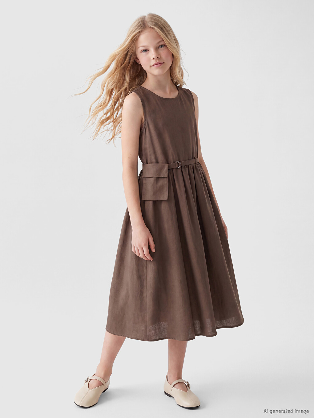 brown dress kids girls Girls Vintage Style Brown Dress, Kids Retro Style Long Dress, Girls Halloween Costume, Kids Halloween Dress
