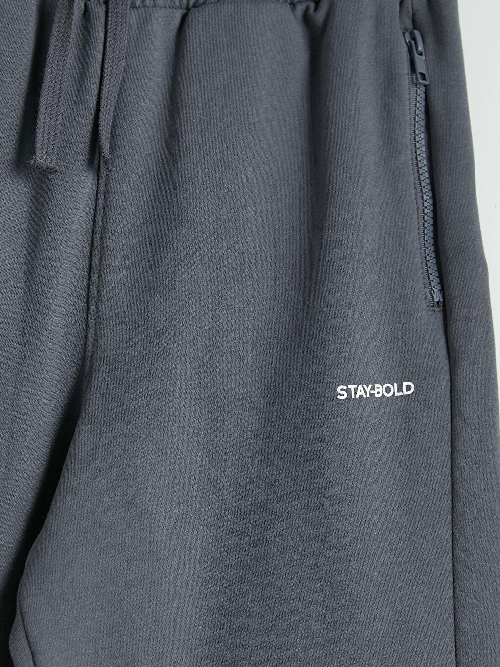 Gri Erkek Çocuk Jogger Eşofman Altı-2