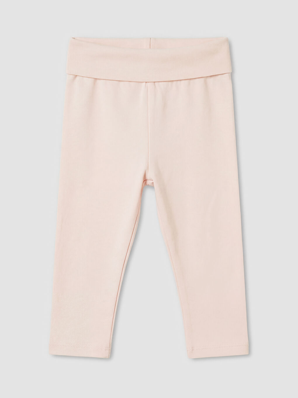 Ekru Baskılı Kız Bebek Tişört ve Tayt-5