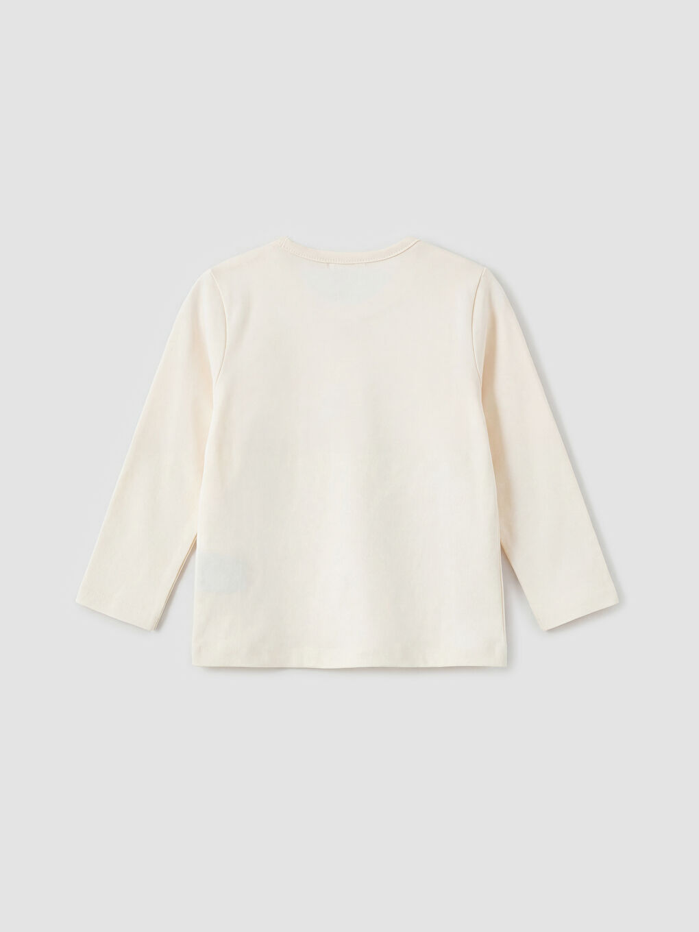 Ekru Baskılı Kız Bebek Tişört ve Tayt-11