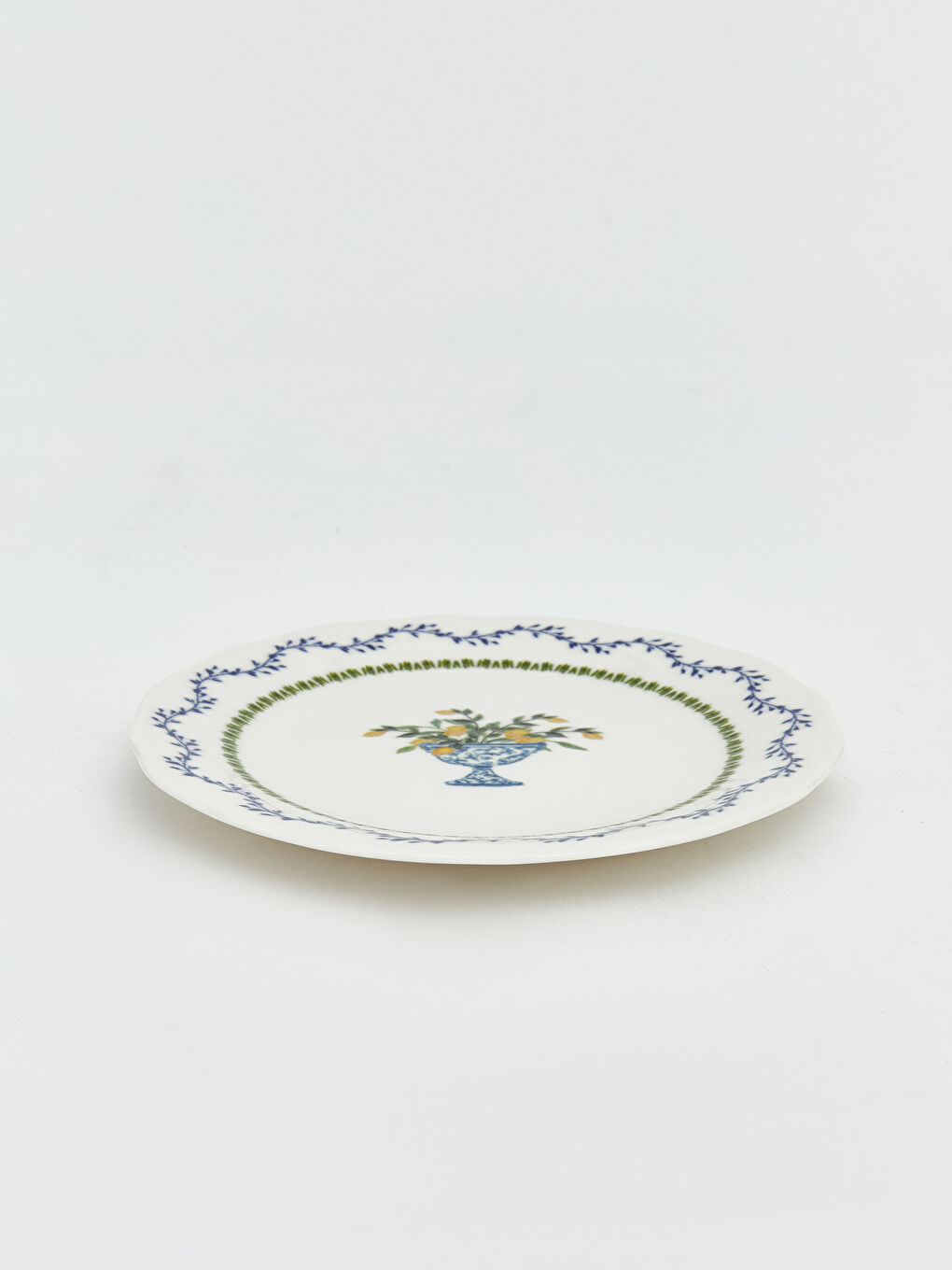 Printed Porcelain Cake Plate 21 cm-1