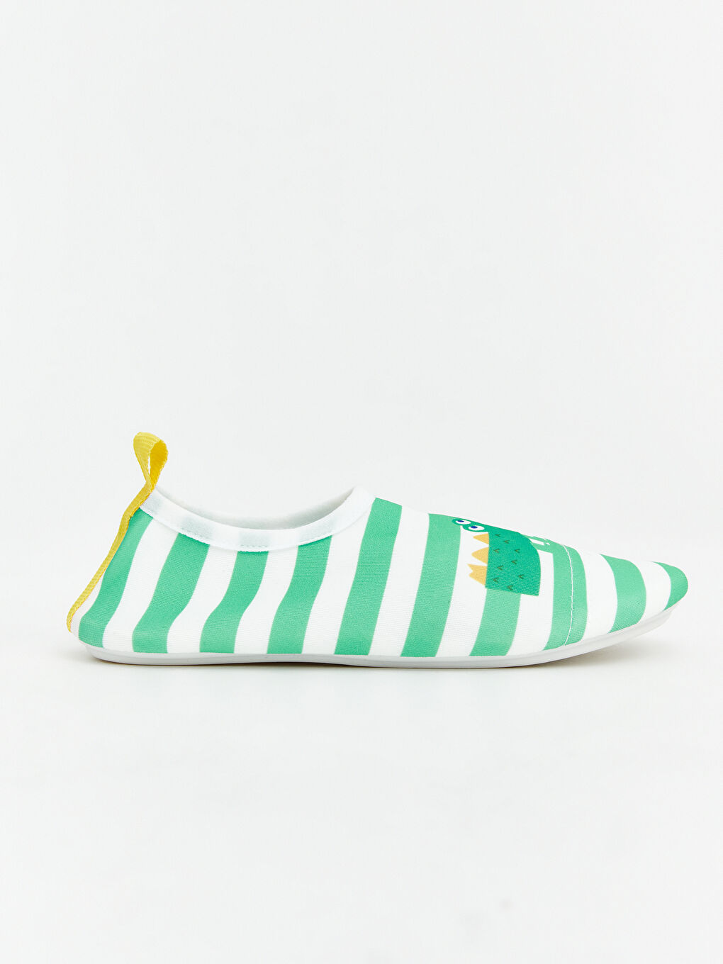 Yeşil Çizgili Erkek Çocuk Deniz Ayakkabısı-1