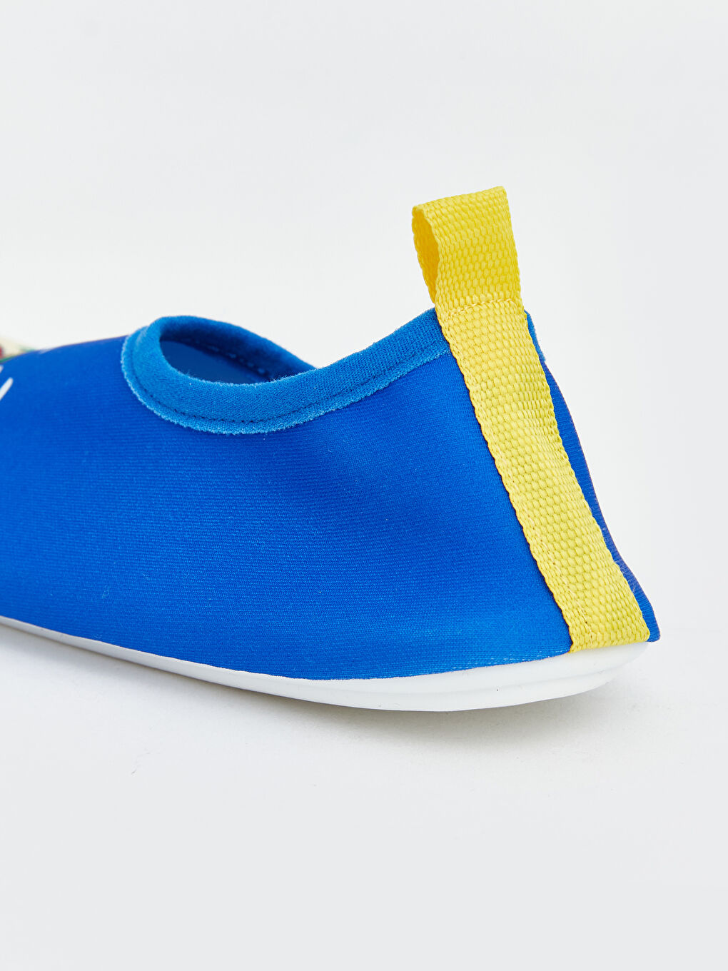 Mavi Desenli Erkek Bebek Deniz Ayakkabısı-4