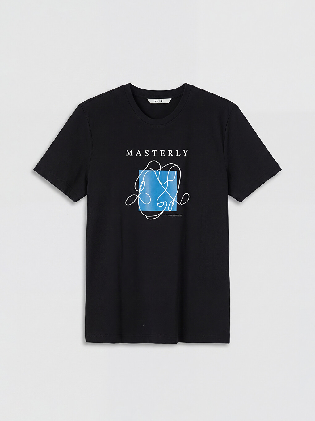 Crew Neck Printed Men's T-Shirt-4