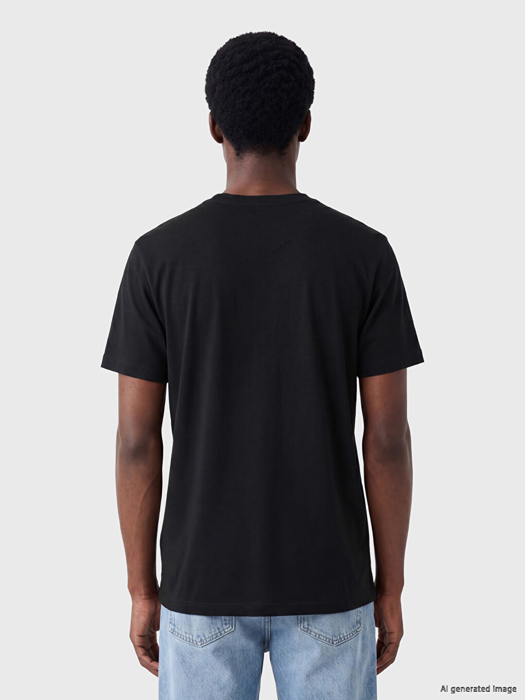 Crew Neck Printed Men's T-Shirt-3