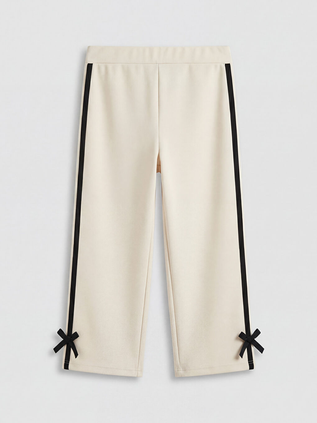 Ekru Hello Kitty Baskılı Kız Çocuk Sweatshirt ve Eşofman Altı-3