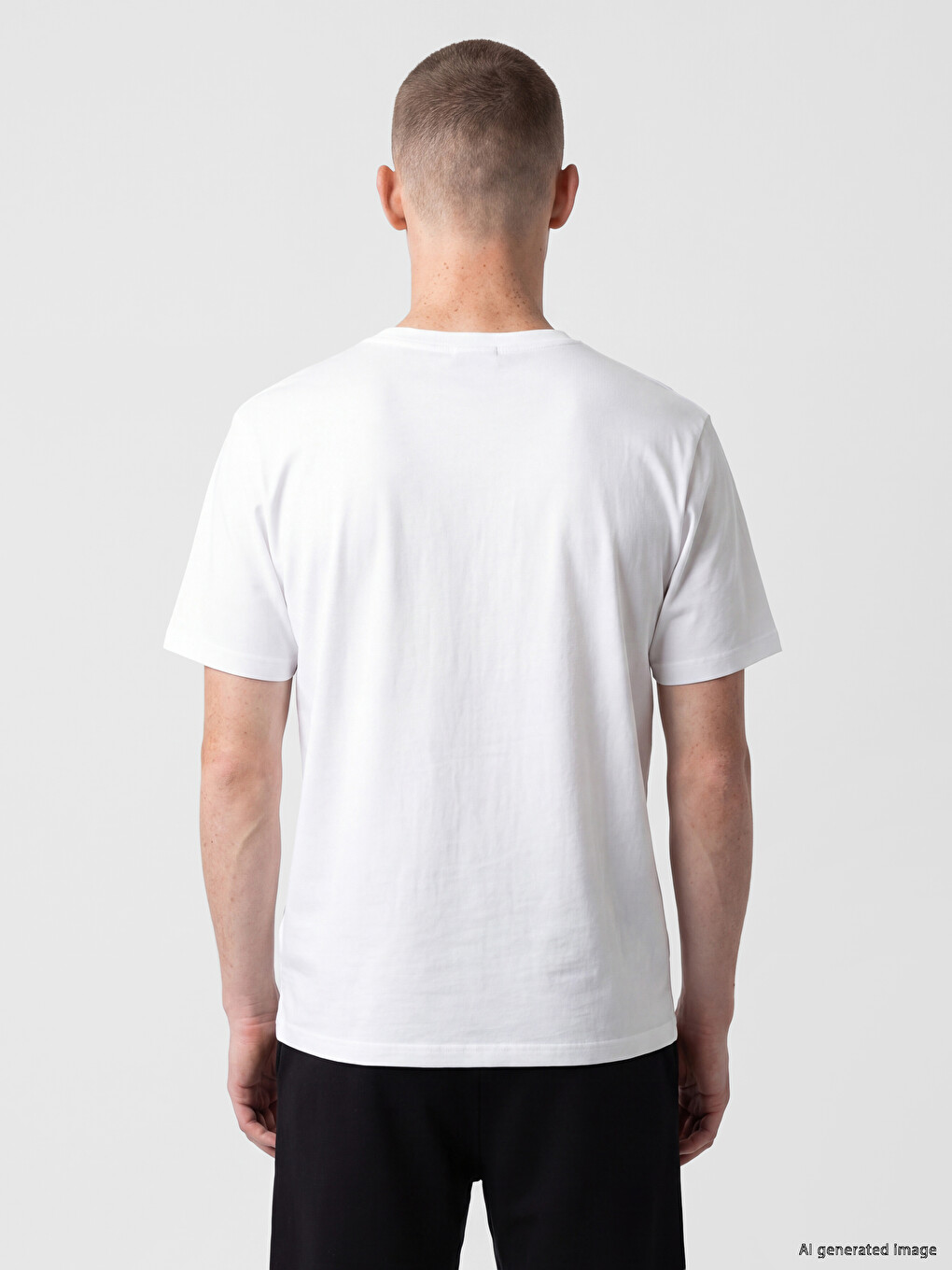 Slogan Printed Men's T-Shirt-3