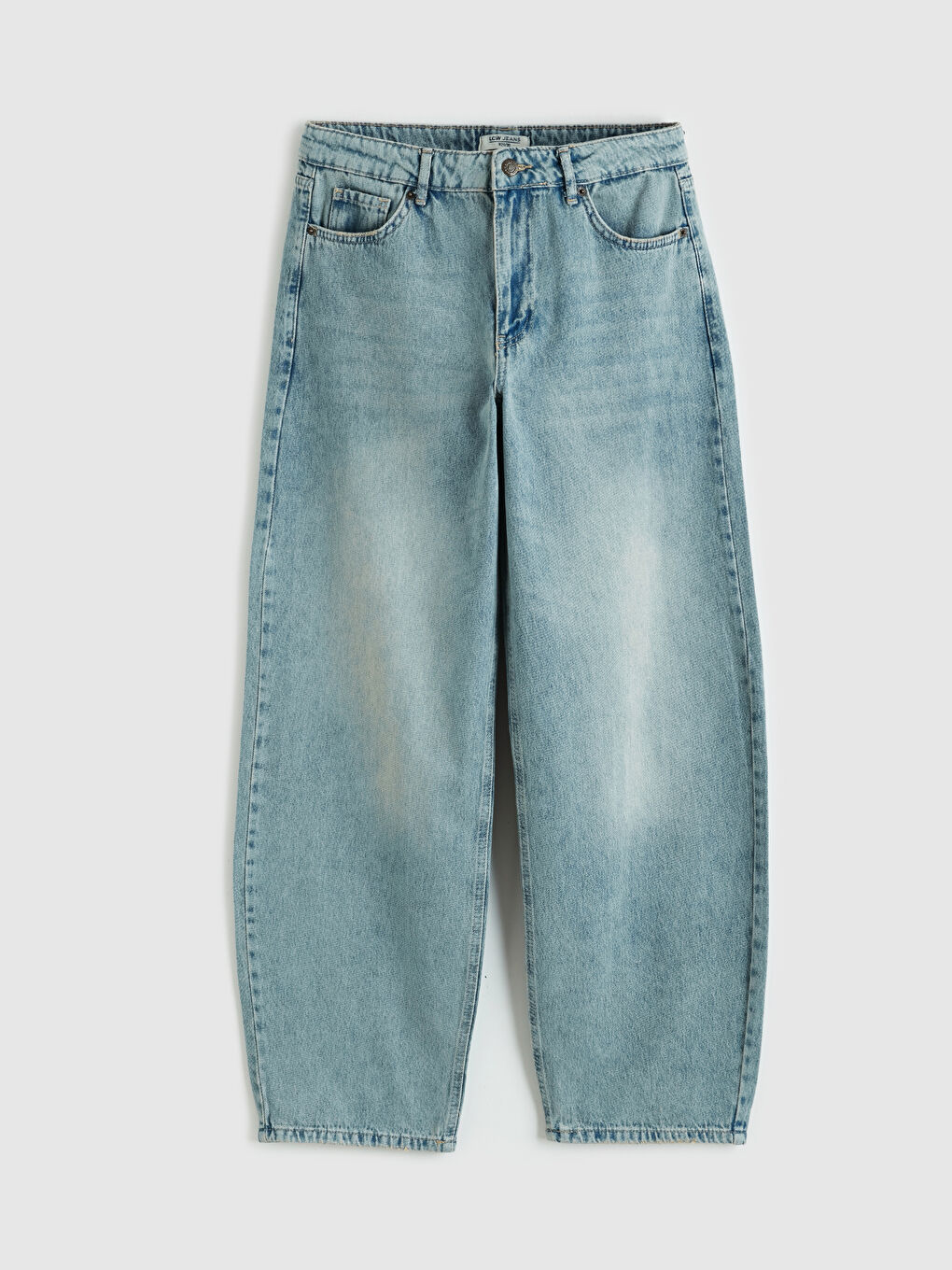 İndigo Balloon Fit Kadın Jean Pantolon-2