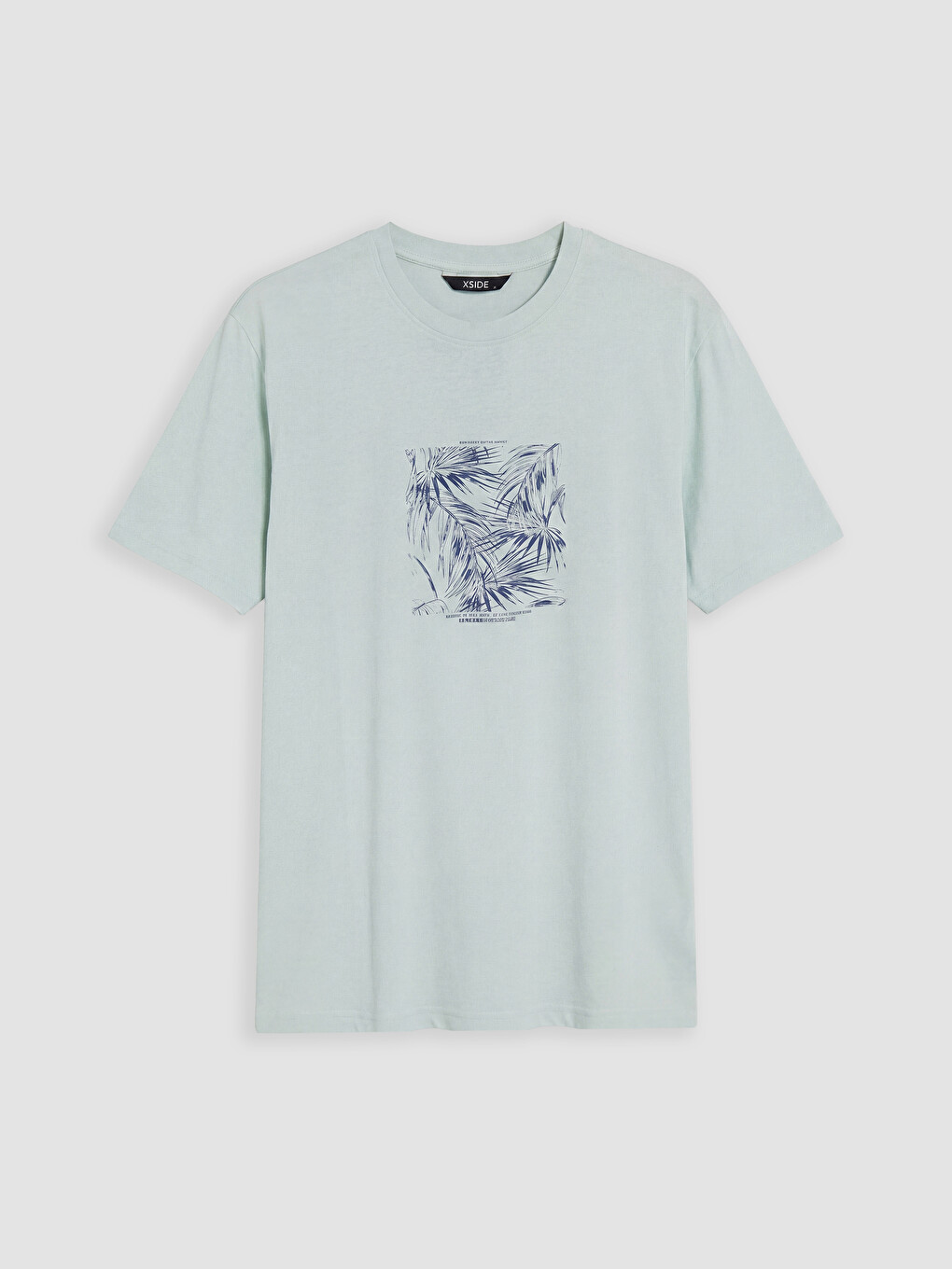 Crew Neck Printed Men's T-Shirt