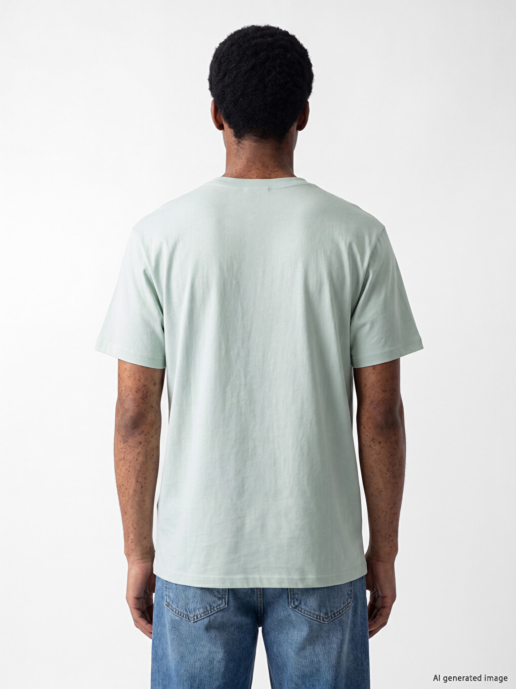Crew Neck Printed Men's T-shirt-3