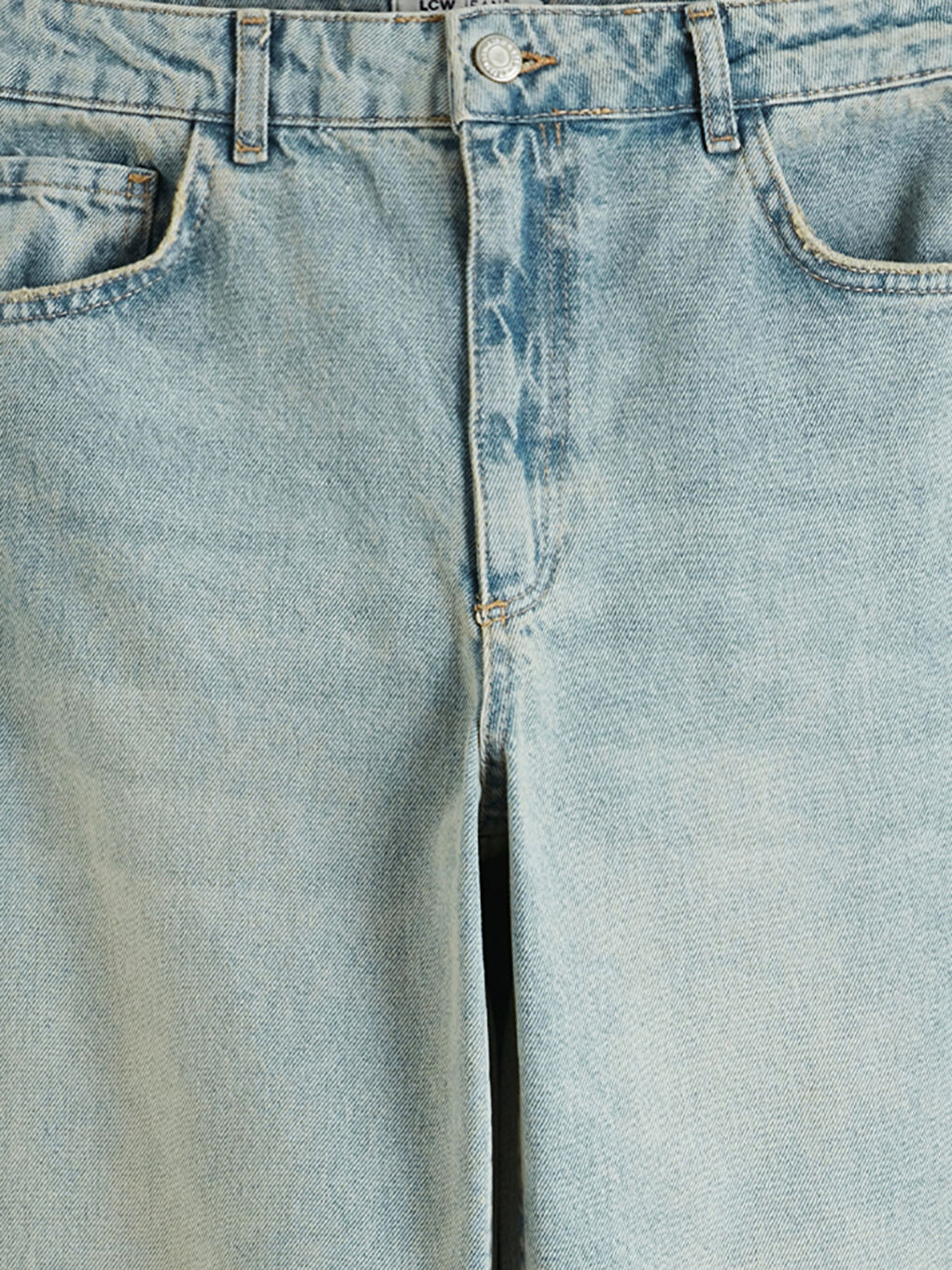 İndigo Straight Fit Kadın Jean Pantolon-2