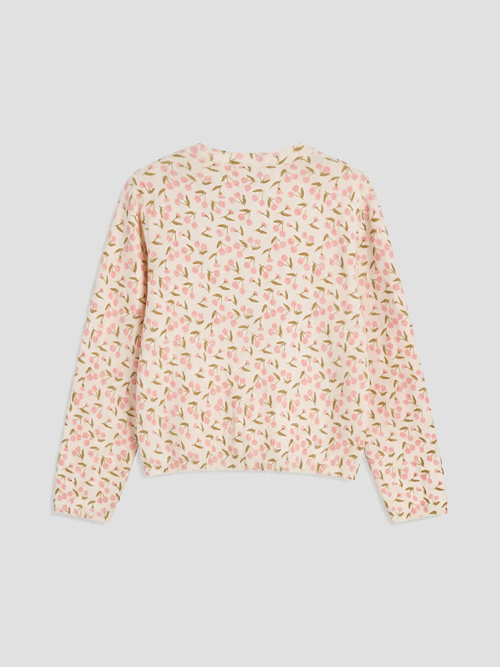 Девочки экрю Кардиган-1