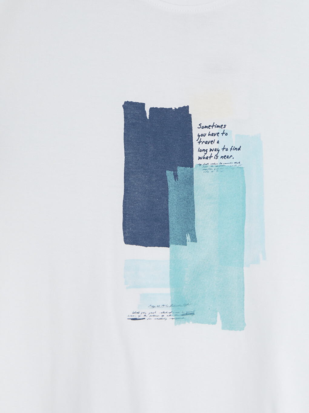 Crew Neck Printed Men's T-Shirt-6