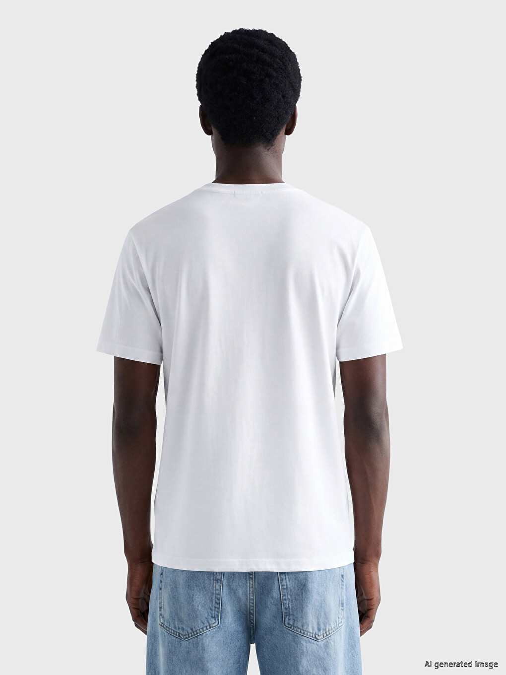 Crew Neck Printed Men's T-Shirt-3