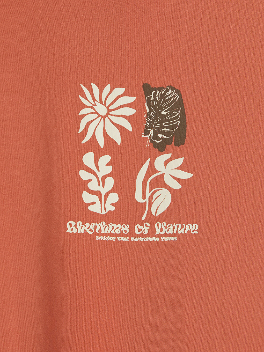 Col Rond Imprimé Homme T-shirt-6