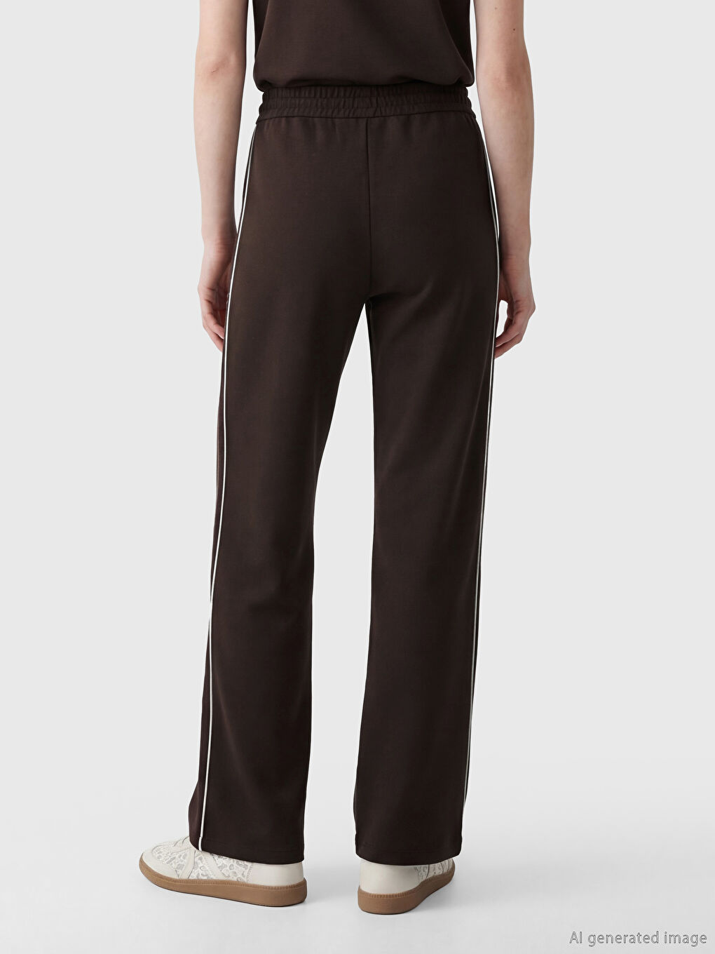 Жінка КОРИЧНЕВИЙ Штани для спорту-2