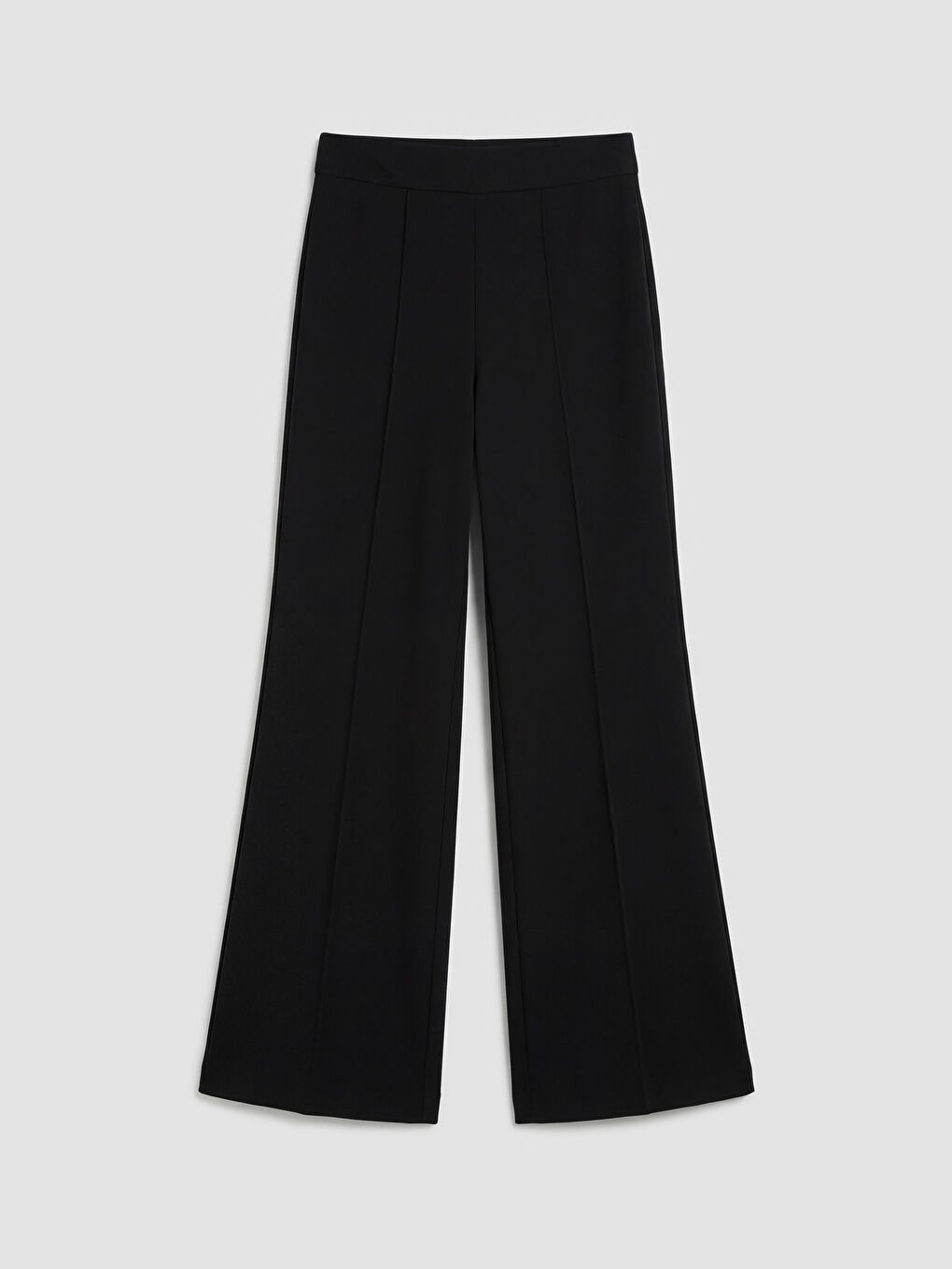 Siyah Beli Lastikli Soft Touch Kadın Eşofman Altı