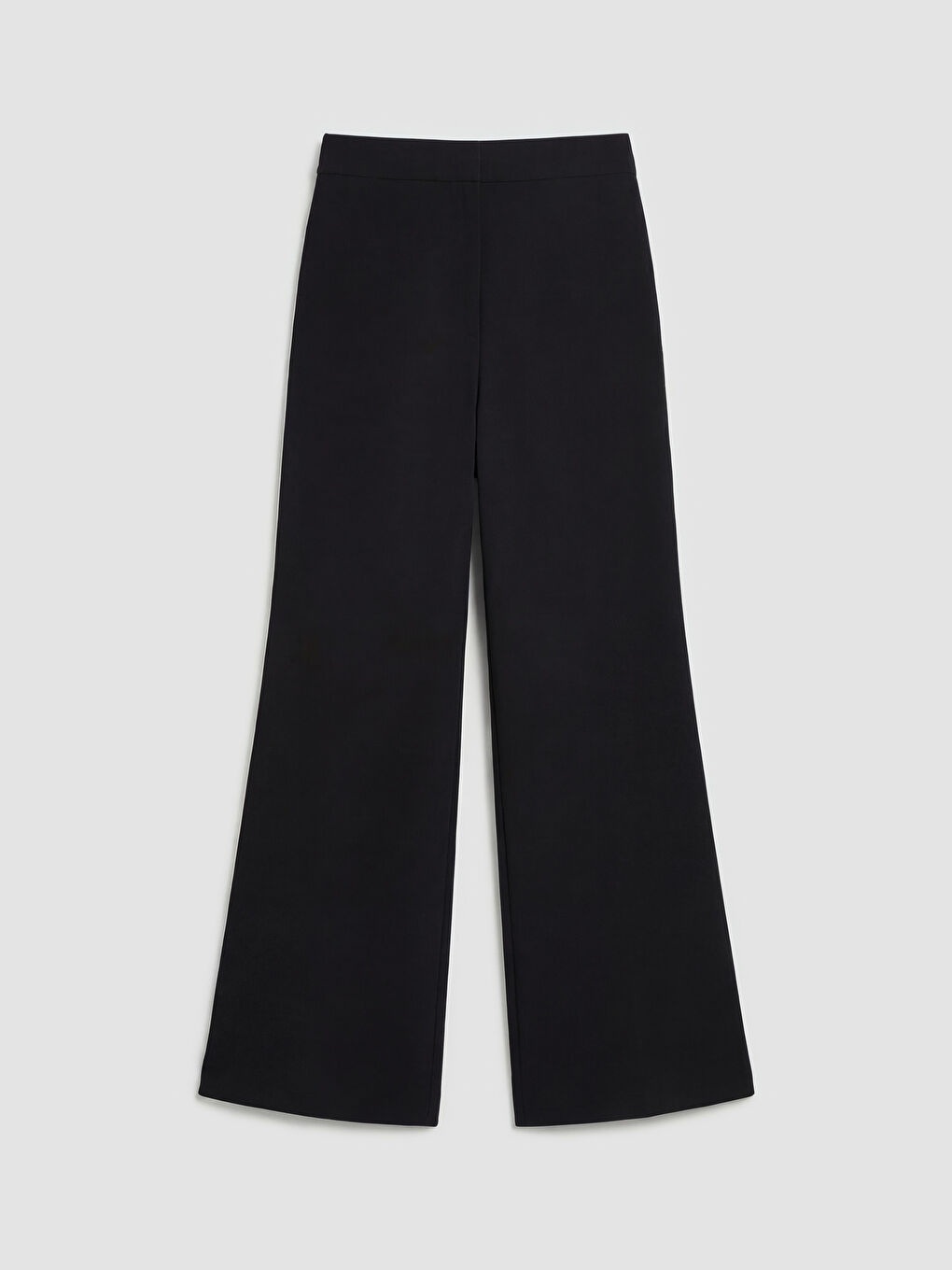 Siyah Beli Lastikli Soft Touch Kadın Eşofman Altı-1