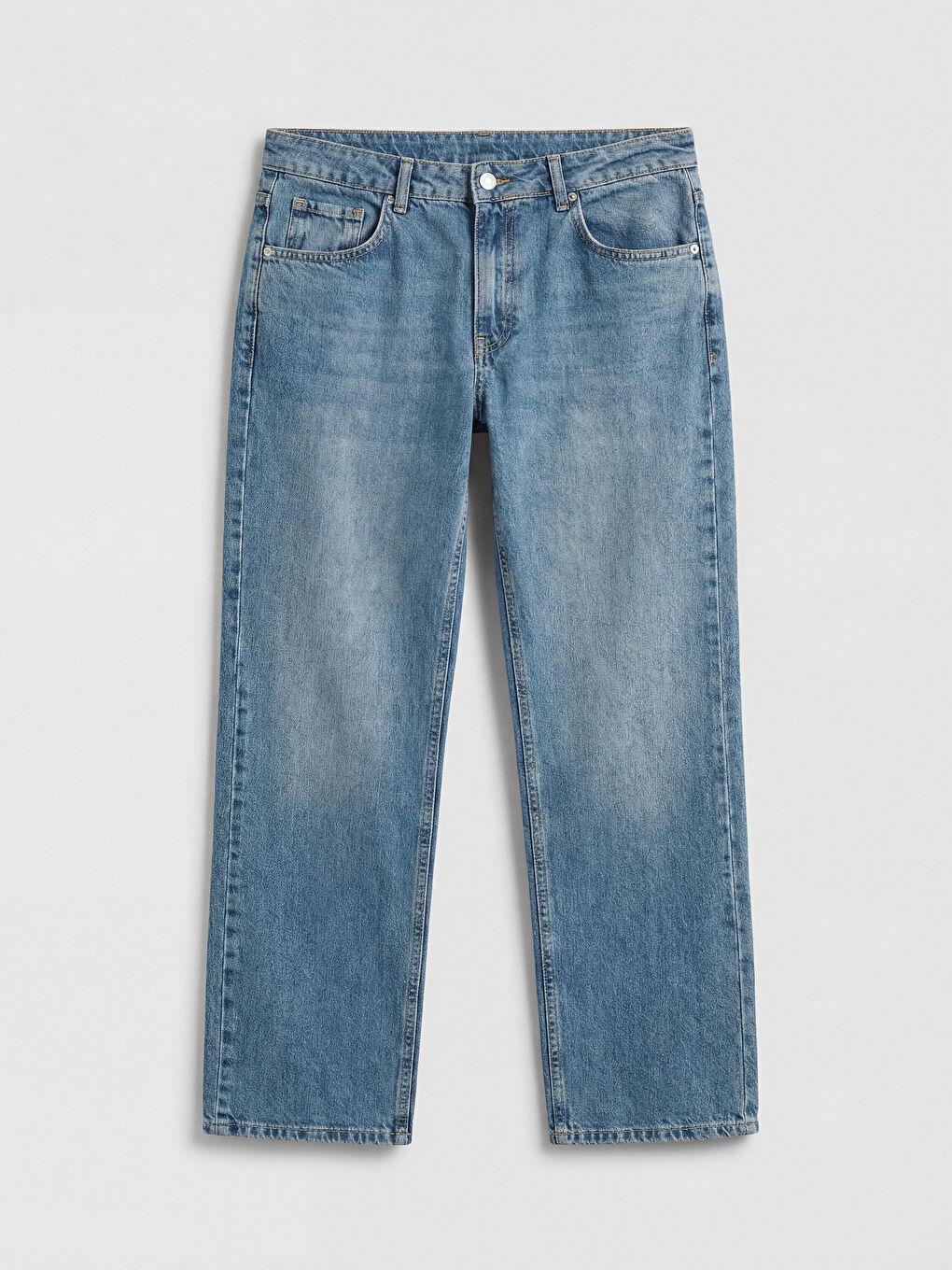 İndigo Straight Fit Kadın Jean Pantolon