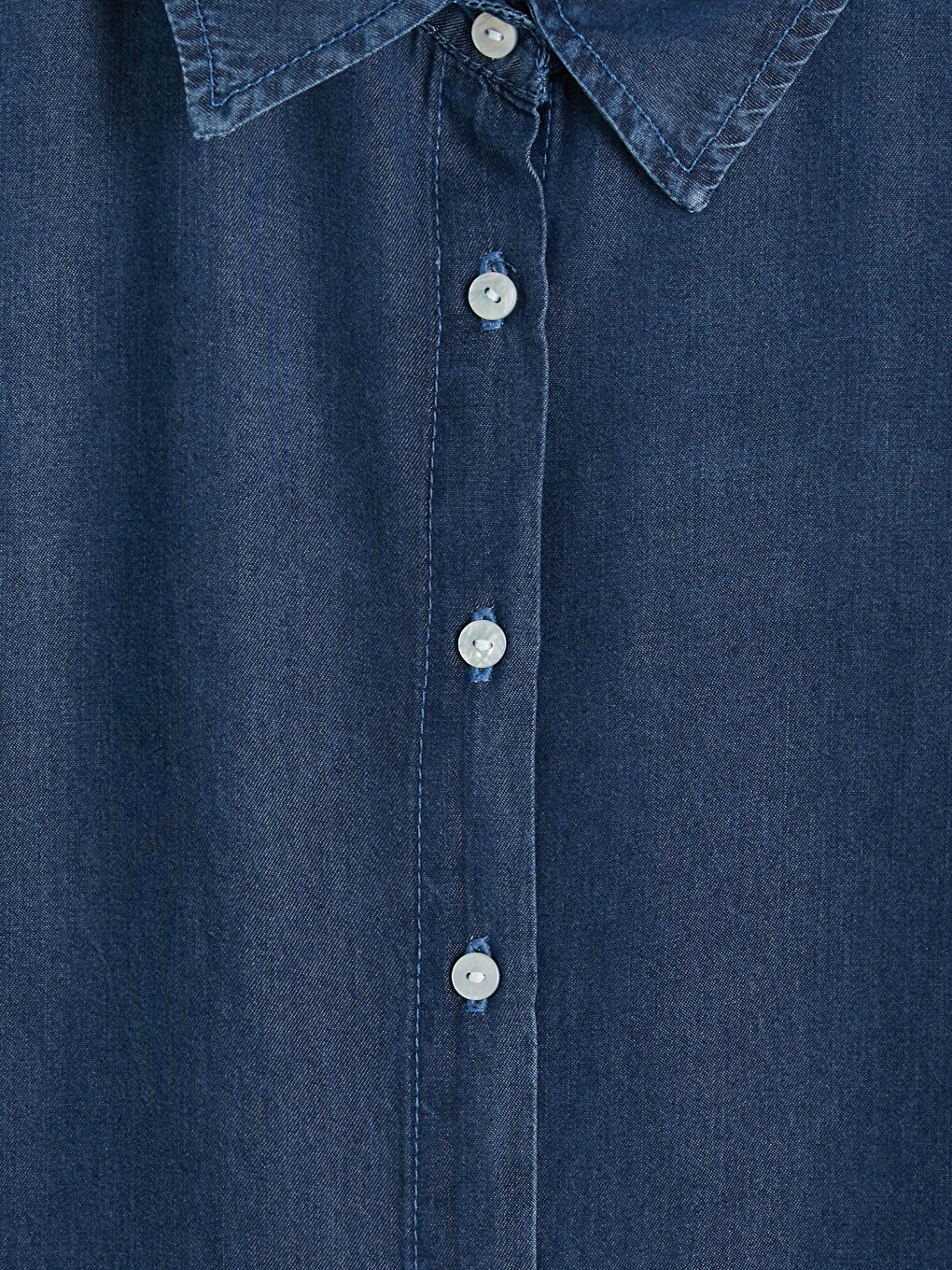Woman Indigo Shirt Tunic-1