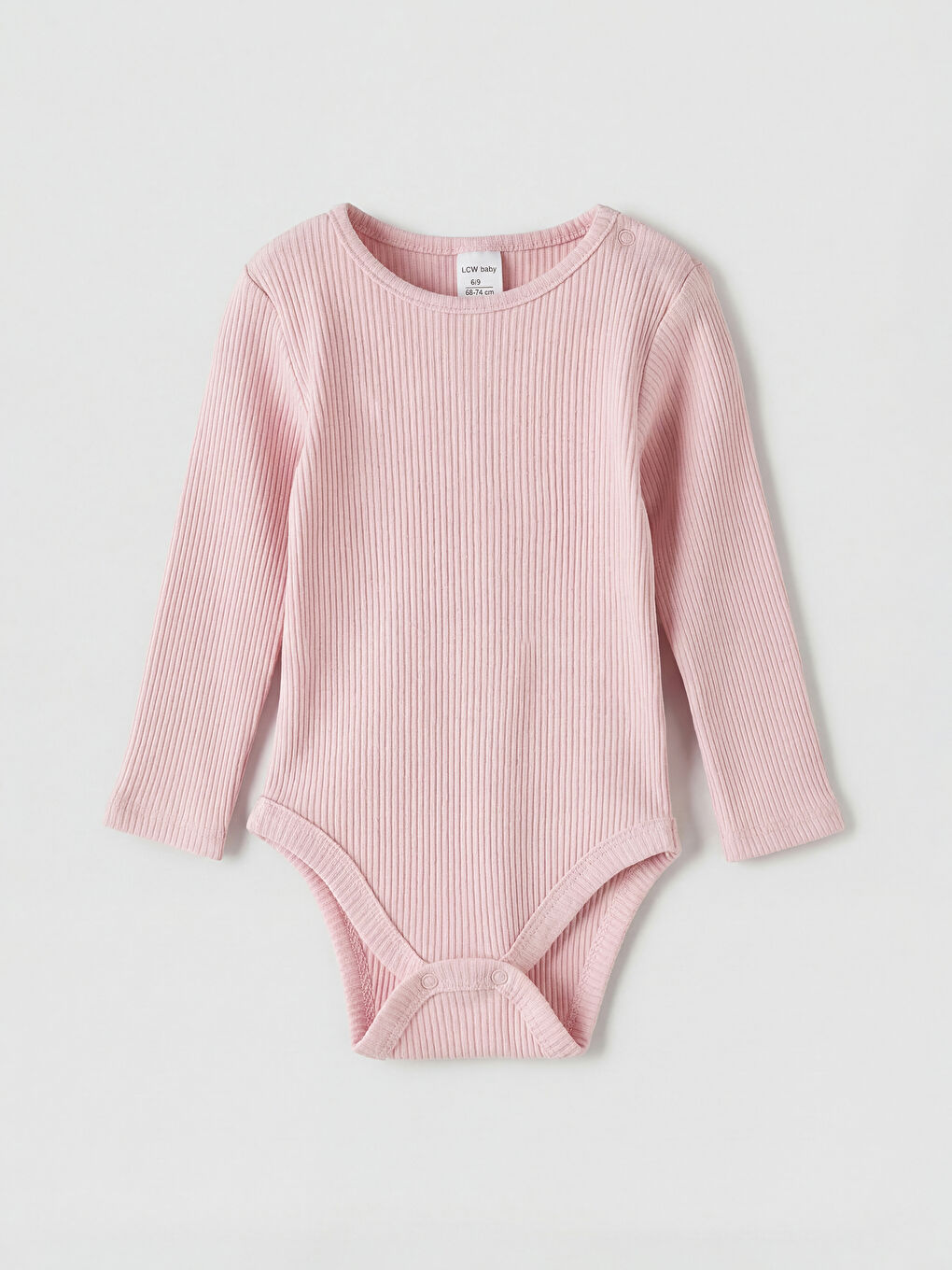 Long Sleeve Baby Girls' Snap Bodysuit 3-Pack-1