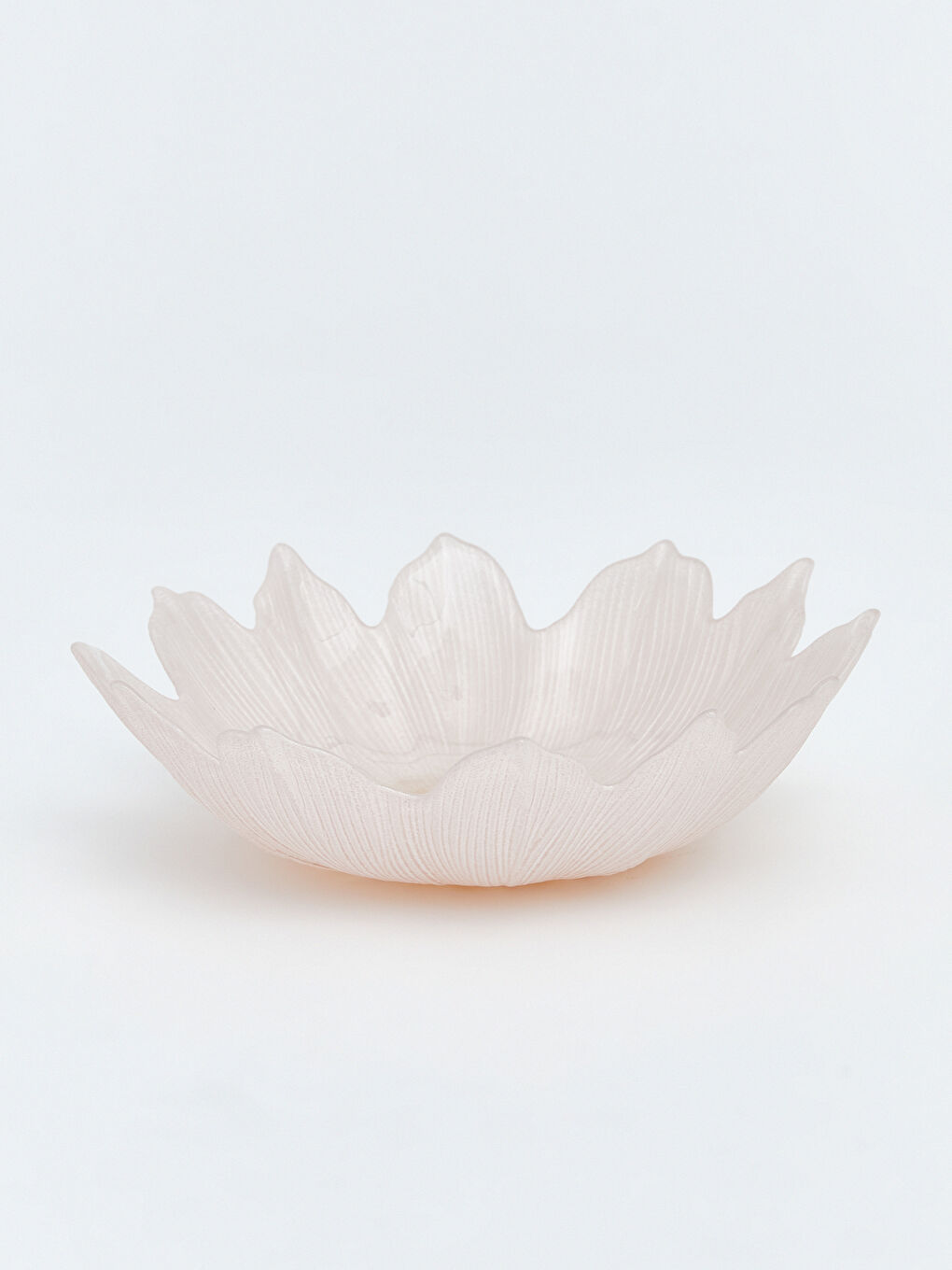 Karışık Çiçek Baskılı Cam Kase 2'li-1