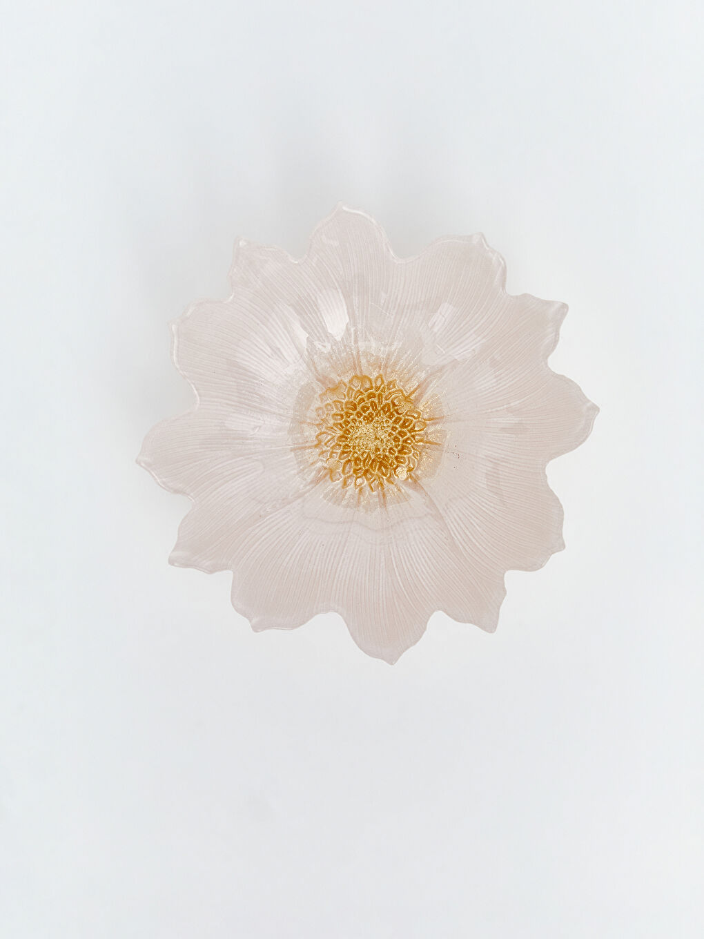 Karışık Çiçek Baskılı Cam Kase 2'li-2