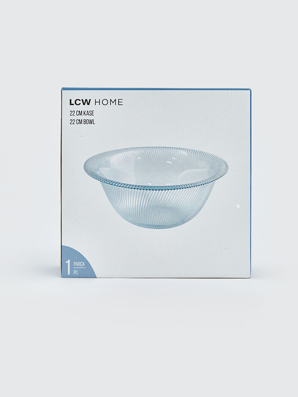 Renksiz Cam Kase 22 cm-3