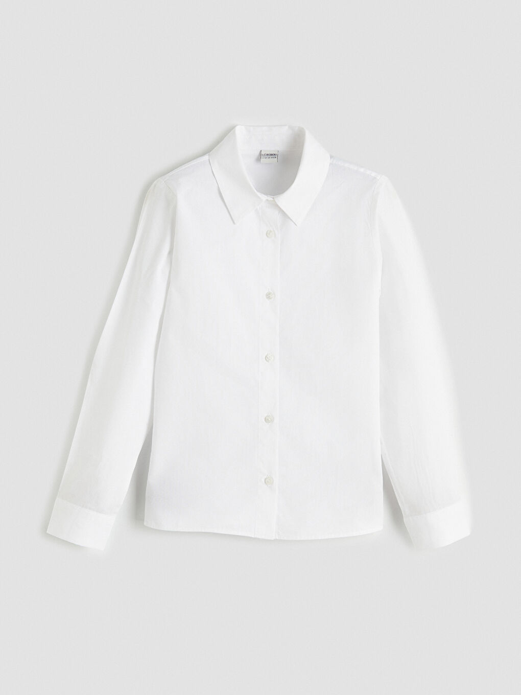 Beyaz Kız Çocuk Gömlek