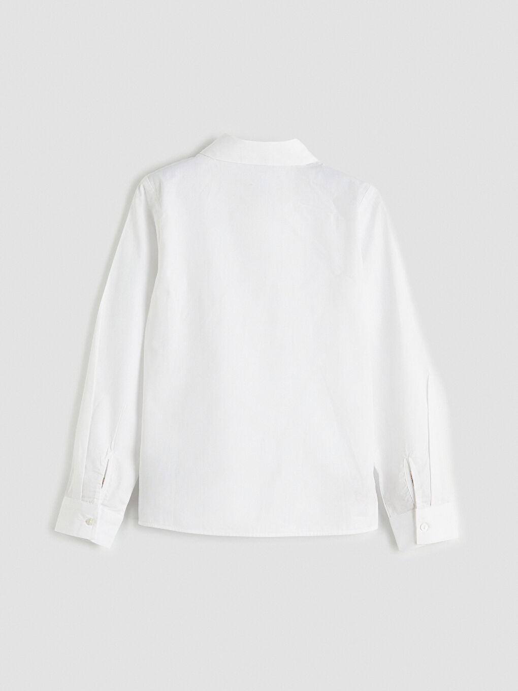 Beyaz Kız Çocuk Gömlek-1