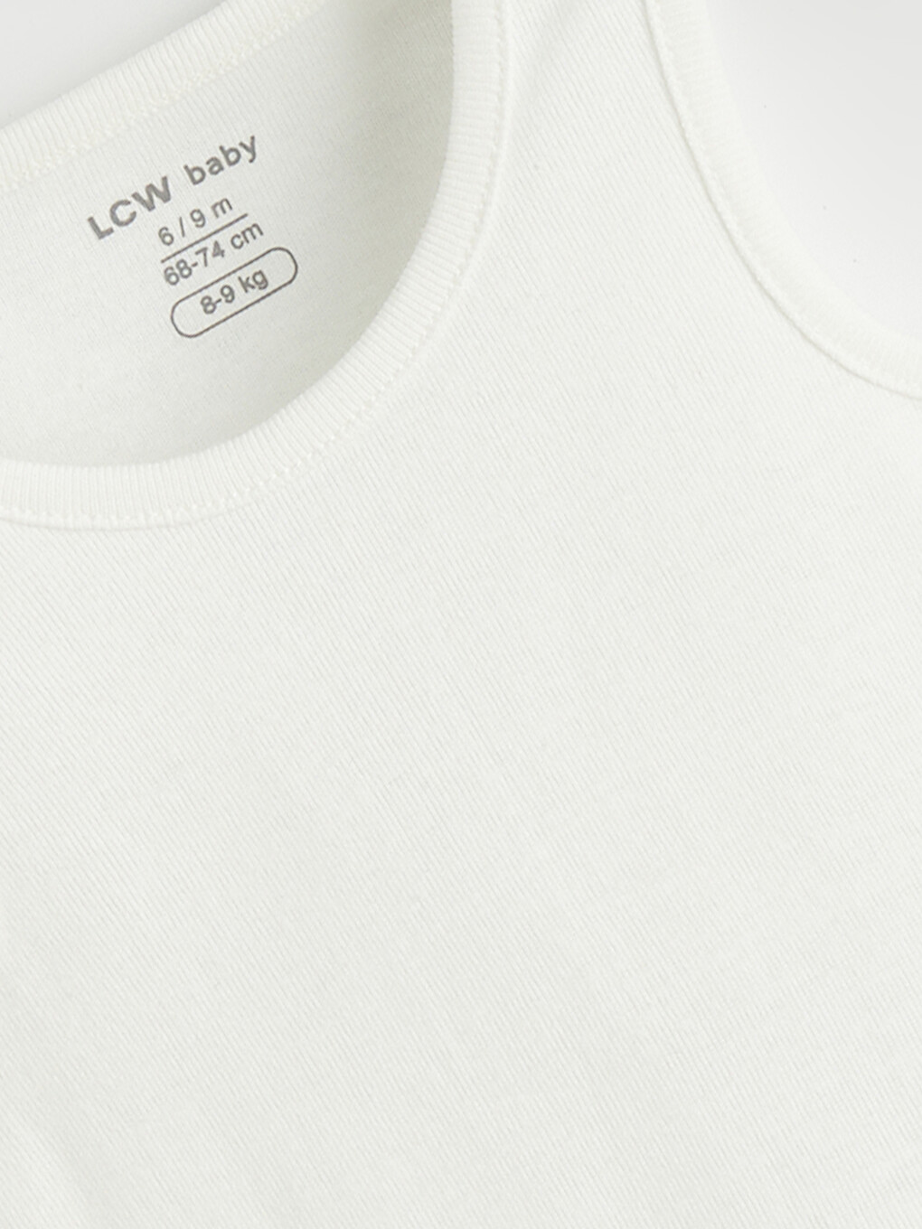 Baby Girl White Bodysuit-2