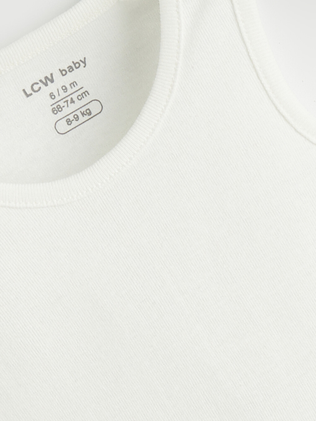Baby Girl White Bodysuit-3
