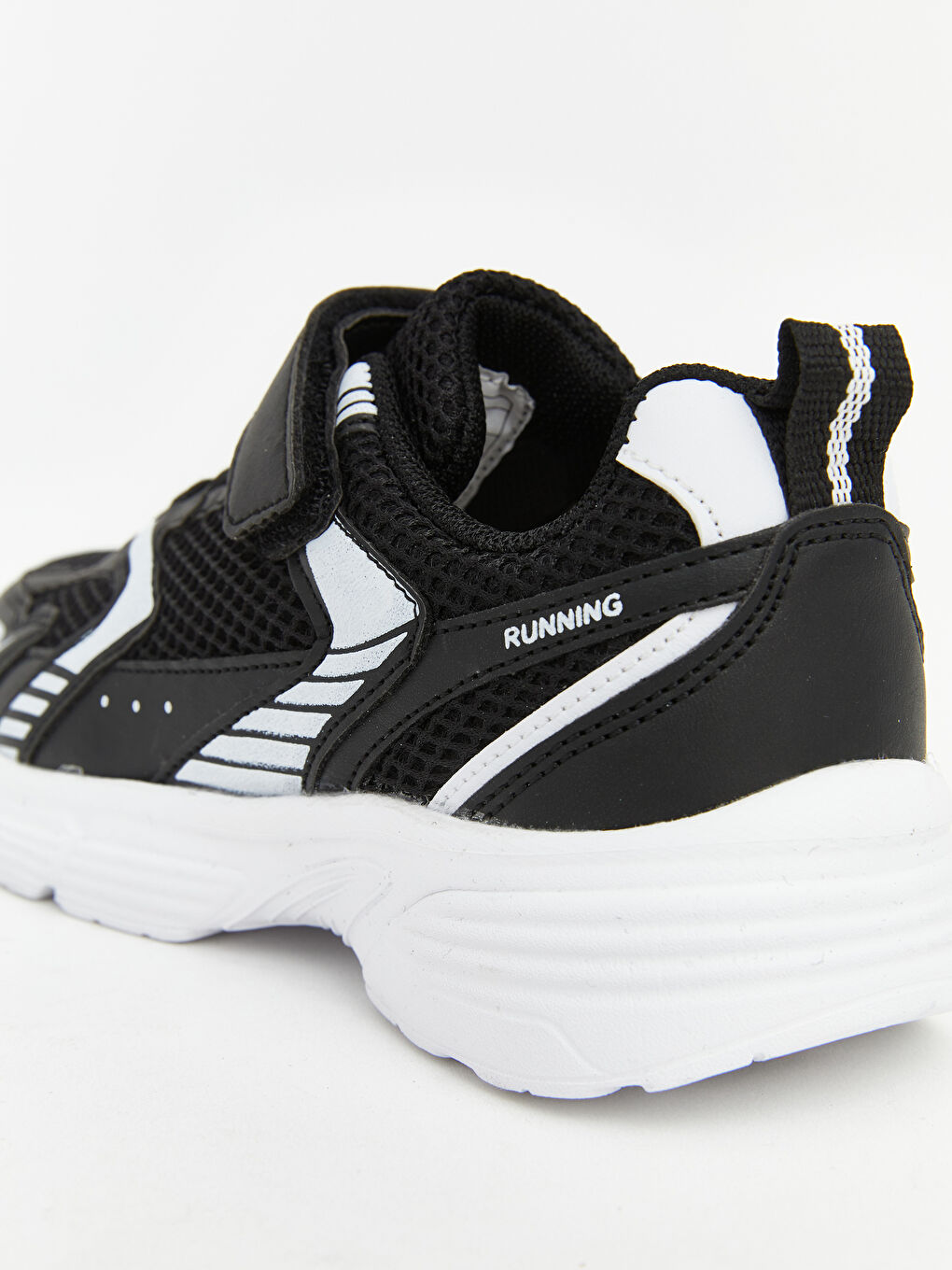 Siyah Fileli Erkek Bebek Spor Ayakkabı-4