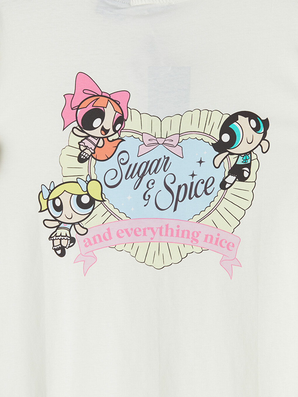 Дамска тениска Powerpuff Girls с принт-6