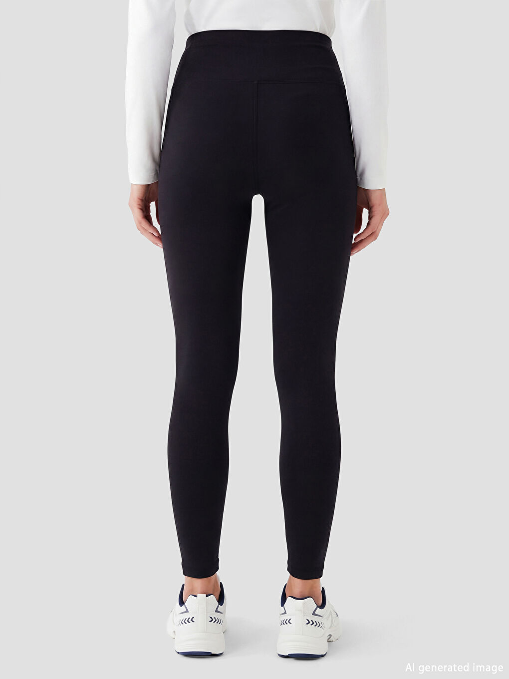 Žena CRNA Sportske tajice-2