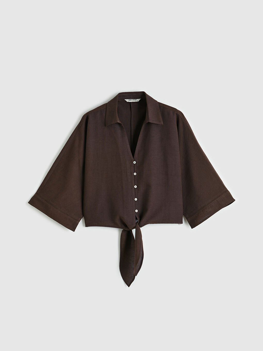 Linen Blend Women's Shirt-4