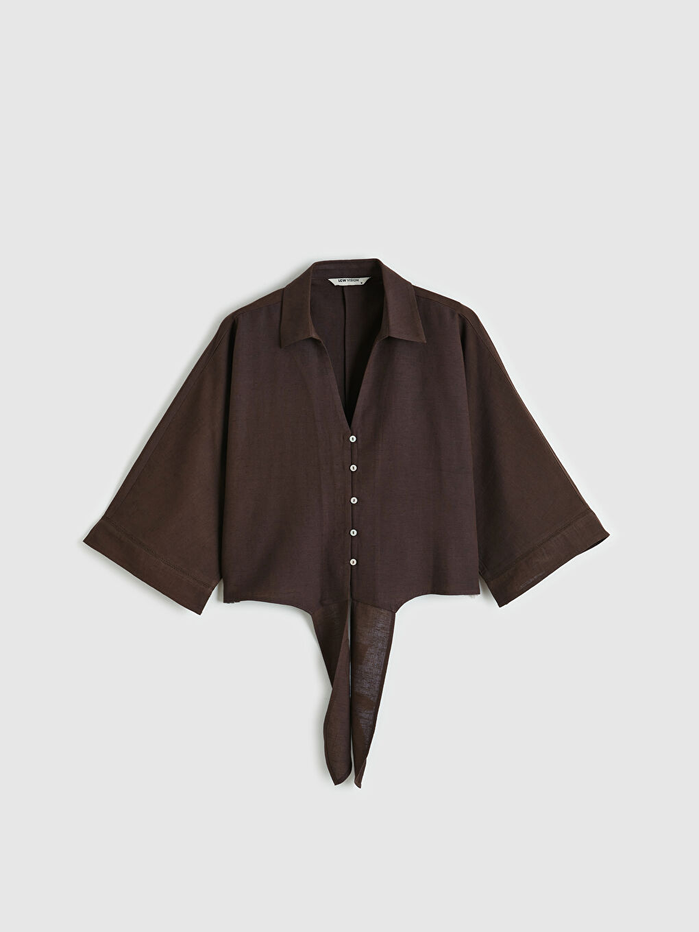 Linen Blend Women's Shirt-5