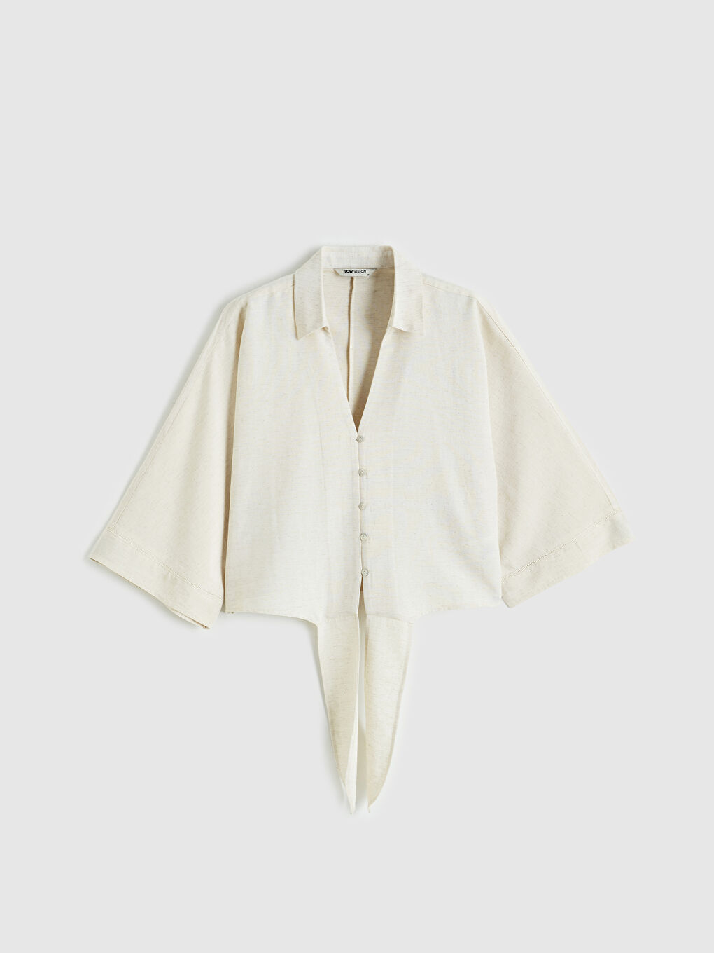 Linen Blend Women's Shirt-5