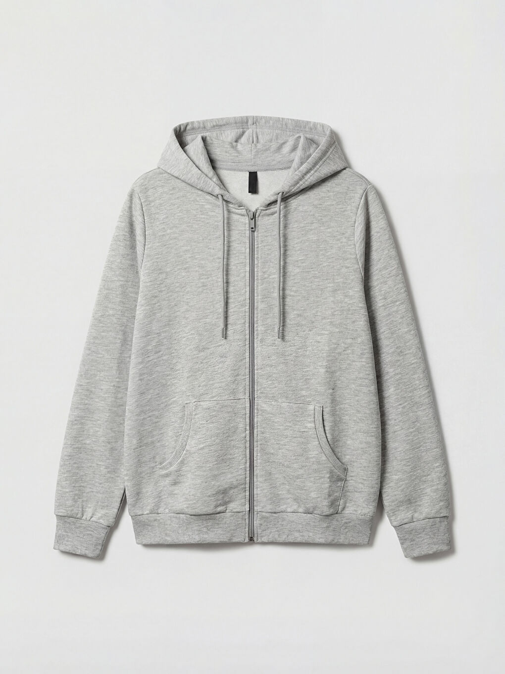 Regular Fit Hooded Women's Zip-Up Sweatshirt