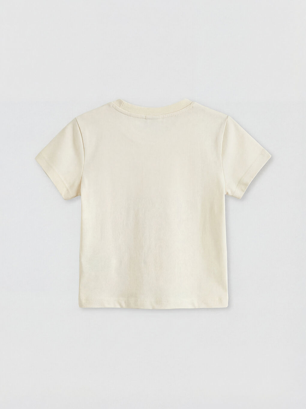 Ekru Winnie the Pooh Baskılı Erkek Bebek Salopet ve Tişört-3