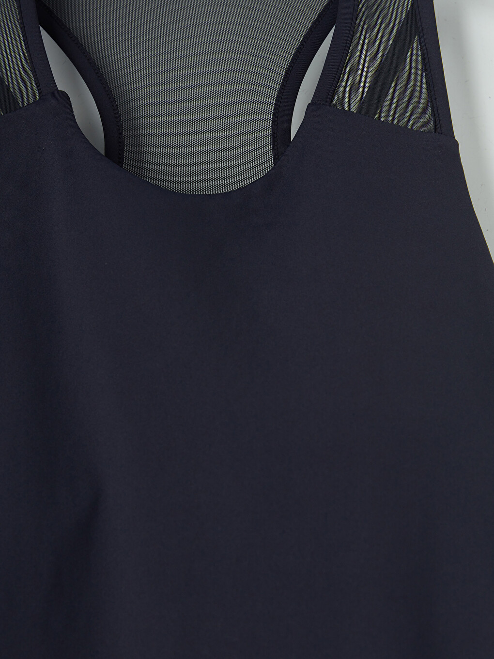 Woman Navy Athletic Tank Top-5