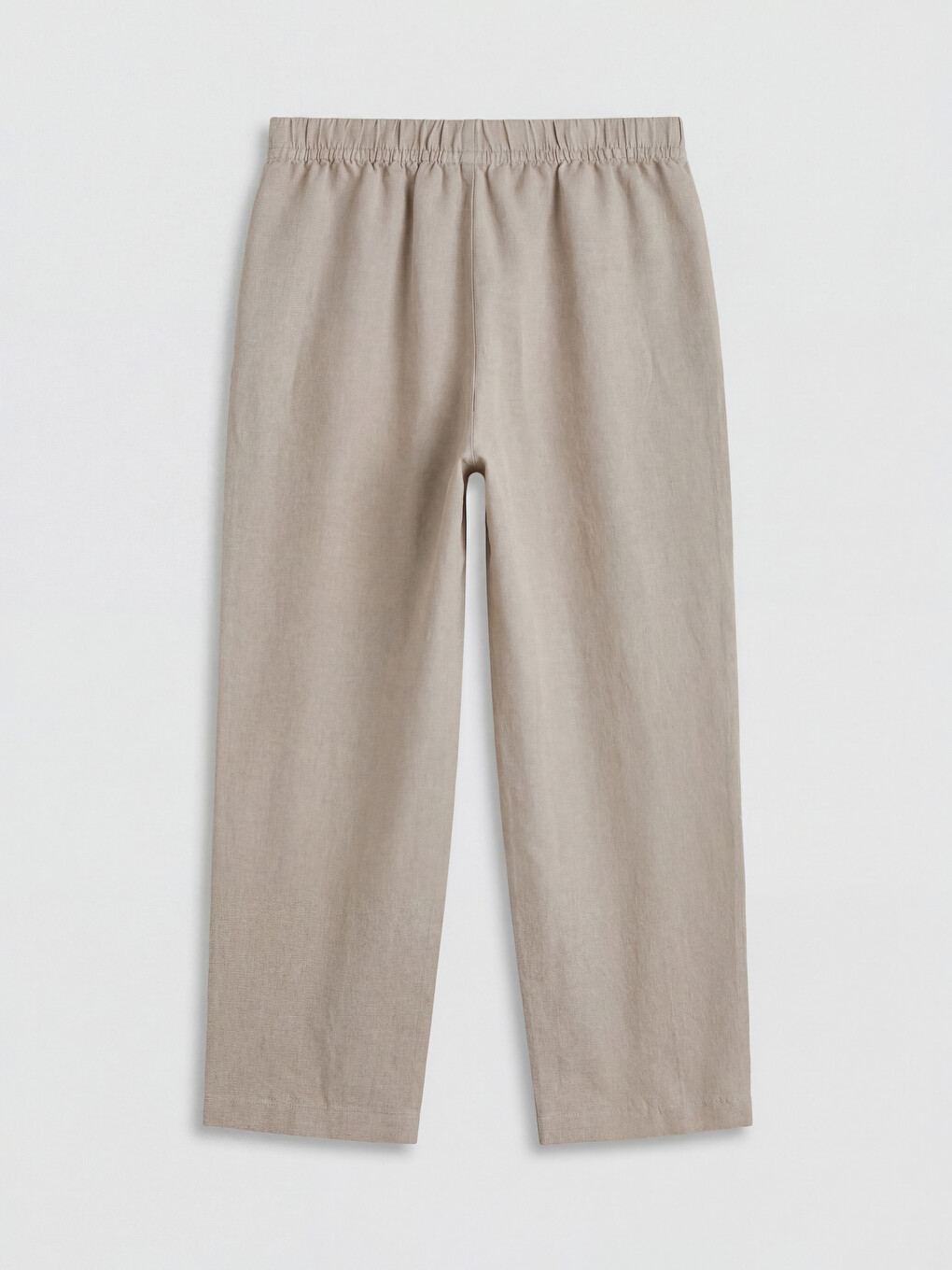 Elastic Waist Loose Fit Women's Trousers-6