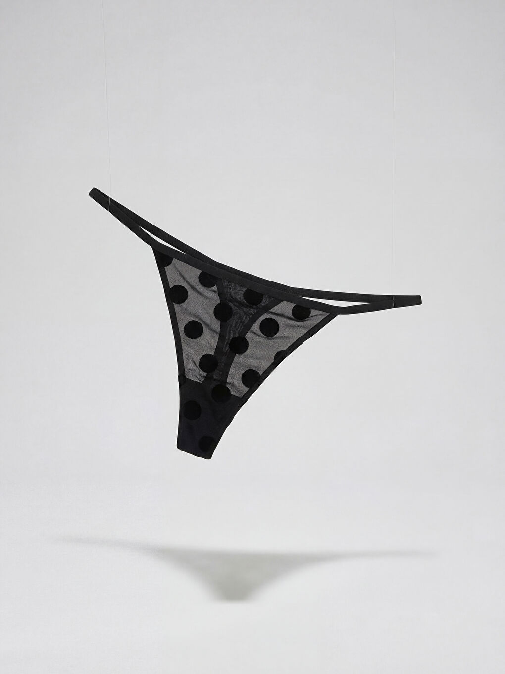 Polka Dot Thong Knickers