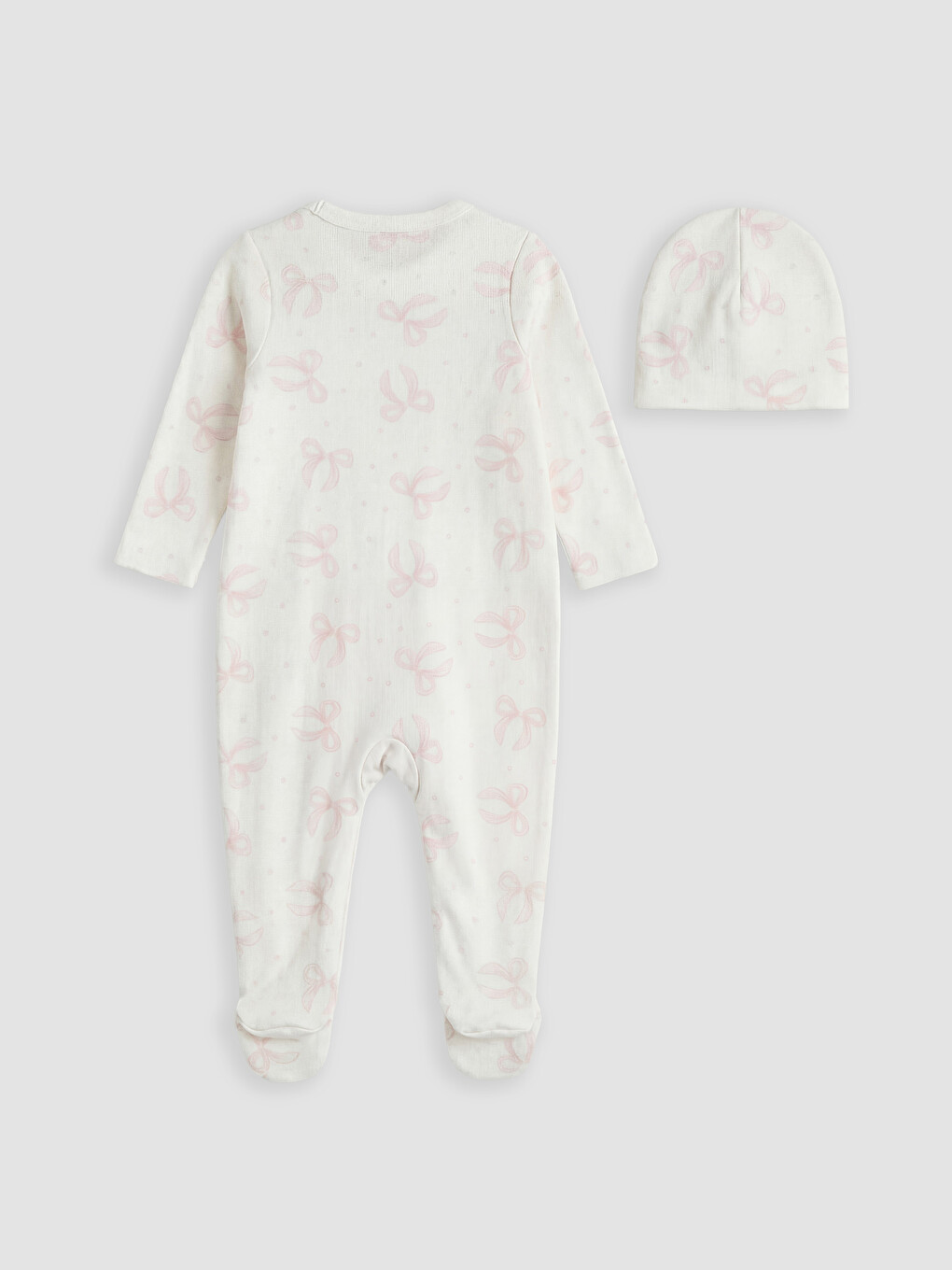 Baby Girl Ecru Newborn Set-4