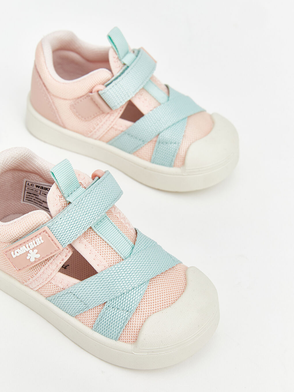 Μωρό Κορίτσι ΡΟΖ Παπούτσια πρώτων βημάτων-2